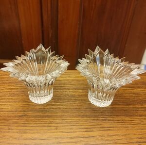 Crystal Starburst Votive Holders (146) Mikasa Dante Starburst
